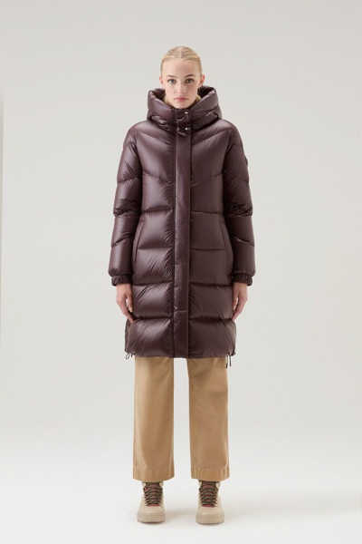 Woolrich Women Dark Brown Size S In Dark Brown
