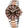 GEVRIL GEVRIL RIVERSIDE AUTOMATIC BROWN DIAL MENS WATCH 46704