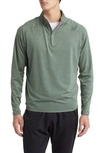 PETER MILLAR CRAFTED STEALTH QUARTER ZIP PERFORMANCE PULLOVER