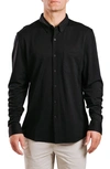 Western Rise Limitless Merino Button-down Shirt In Black