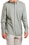 WESTERN RISE LIMITLESS MERINO WOOL BLEND BUTTON-DOWN SHIRT