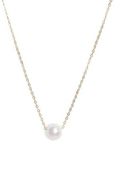 Set & Stones Charlize Freshwater Pearl Necklace In Gold