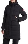 Canada Goose Alliston Down Jacket In Black