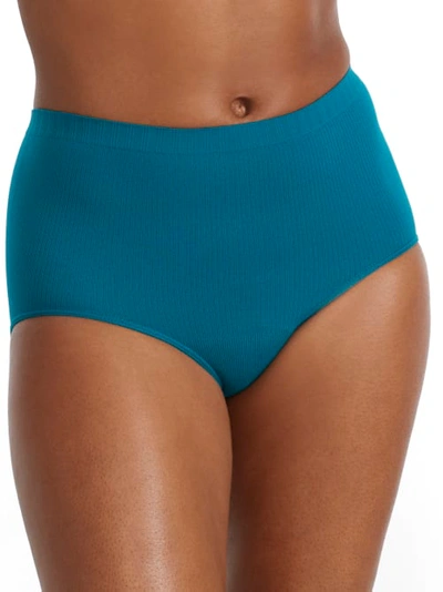 Bare The Easy Everyday Seamless Brief In Deep Lagoon Ribbed