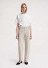 Totême Wide Tapered Leg Denim Smoke Grey In Smoke Grey