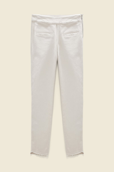 Dorothee Schumacher Jeans With Frayed Hems In White