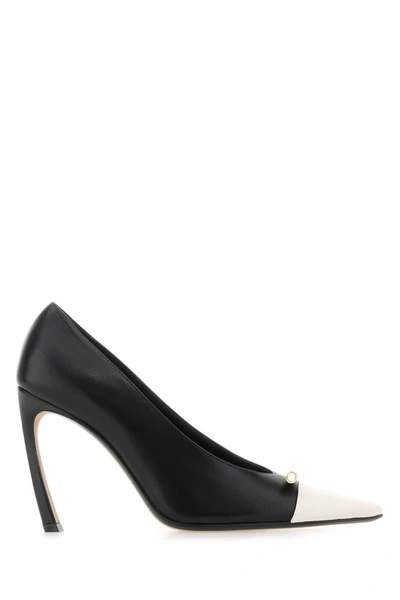 Lanvin Heeled Shoes In Black&amp;white