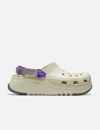 Crocs Classic Hiker Xscape Slingback Platform Clog In Purple