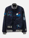 BY PARRA RUN SIT &AMP; BIKE VARSITY JACKET