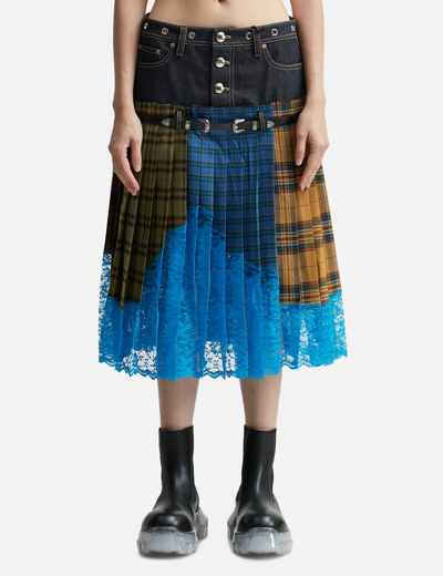 Andersson Bell Multicolor Dia Midi Skirt