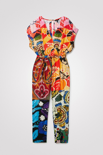 Desigual Jumpsuits In Material Finishes
