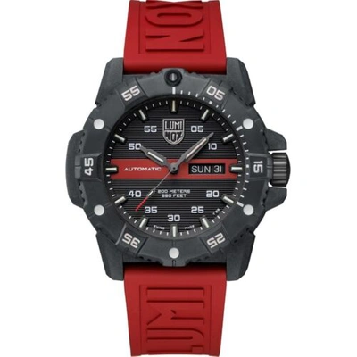 Pre-owned Luminox Master Xs.3876.rb Automatic Carbon Limited Edition 500pcs