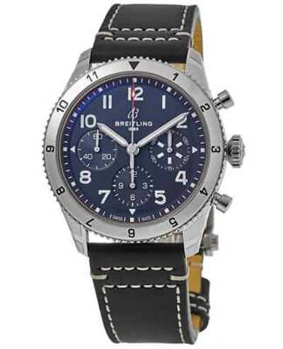 Pre-owned Breitling Classic Avi Chronograph 42 Tribute To Men's Watch A233801a1c1x1