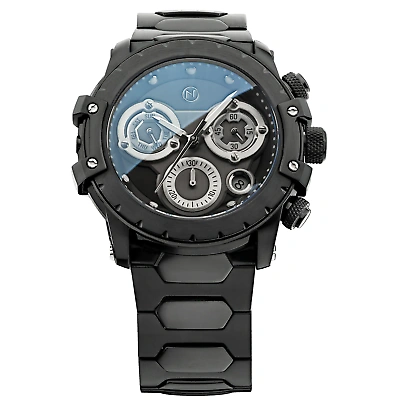 Pre-owned Nove Modena Chronograph Black