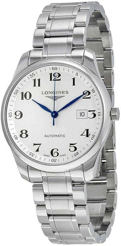 Pre-owned Longines Master Collection Automatic Silver 42mm Men's Watch L2.893.4.78.6