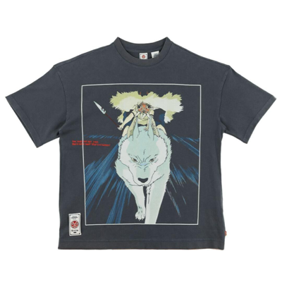 Pre-owned Levi's X Princess Mononoke Ghibli San＆ Wolf Tee Limited Size L
