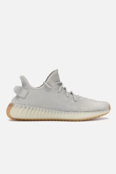 Pre-owned Adidas Originals Adidas Yeezy Boost 350 V2 Low Sesame - Size 5 In Gray