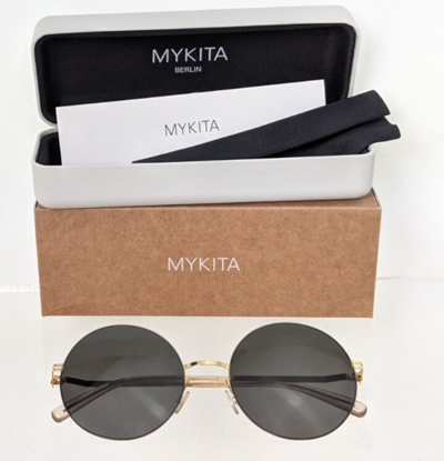 Pre-owned Mykita Brand Authentic  Sunglasses Lessrim Yoko Col 056 54mm Frame In Gray