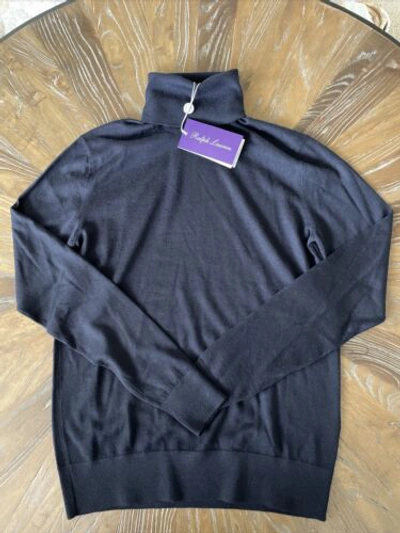 Pre-owned Ralph Lauren Purple Label 100% Cashmere Lightweight Women Sweater Sz Small $850