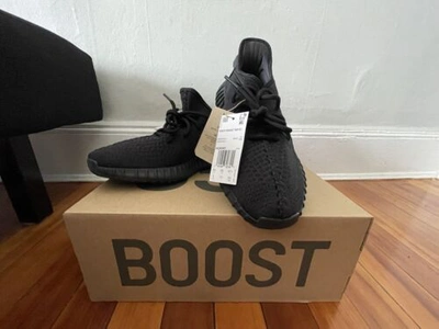 Pre-owned Adidas Originals Size 9 - Adidas Yeezy Boost 350 V2 Low Onyx In Gray