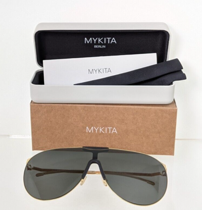 Pre-owned Mykita Brand Authentic  Mylon Hybrid Agave Col. 315 Gold Frame In Gray