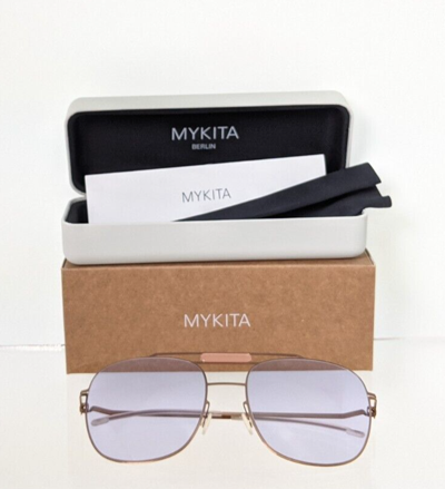 Pre-owned Mykita Brand Authentic  Studio 9.2 Sunglasses Col 837 57mm In Blue