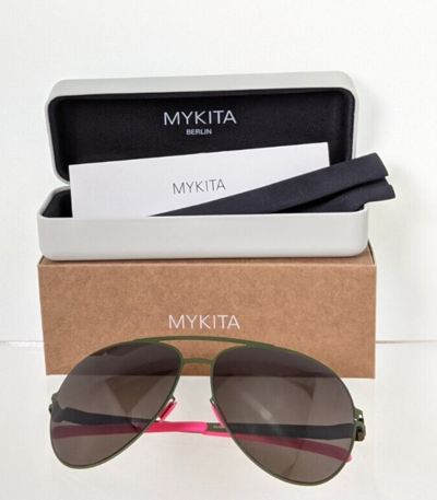 Pre-owned Mykita Brand Authentic  & Bernhard Willhelm Sunglasses Erwin F66 61mm Frame In Gray