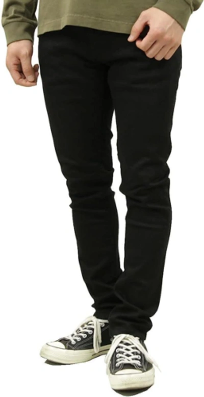 Pre-owned Nudie Jeans Men's Tight Terry Ever Black In Evert Black