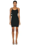Éterne Tank Mini Dress In Black