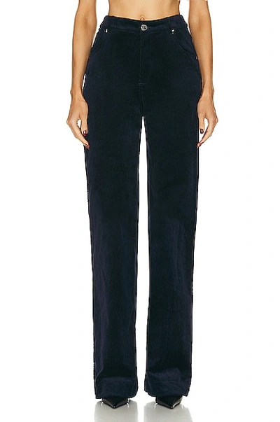 Staud Grayson Pant In Navy