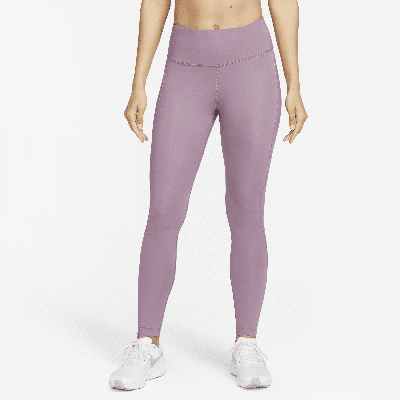 Nike Women's Epic Fast Mid-rise Pocket Running Leggings In Purple