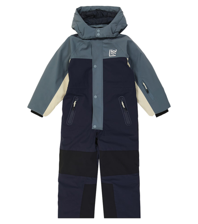 Liewood Kids' Sune Ski Suit In Blue