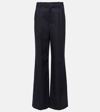 NILI LOTAN FLAVIE VIRGIN WOOL WIDE-LEG trousers