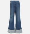 GUCCI HIGH-RISE FLARED JEANS