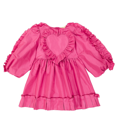 Stella Mccartney Kids' Ruffle-trimmed Dress In Pink