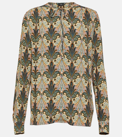 Etro Printed Blouse In Multi