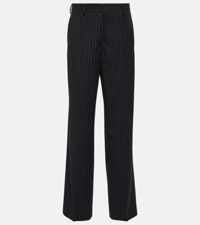 DRIES VAN NOTEN Wool straight-leg pants