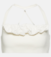 JACQUEMUS LE BANDEAU FRIVOLLI RUFFLED BRA TOP