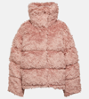 ACNE STUDIOS FAUX FUR DOWN JACKET