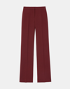 Lafayette 148 Plus-size Responsible Wool Nouveau Crepe Dalton Pant In Classic Claret