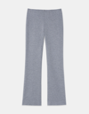 Lafayette 148 Regenerated Punto Milano Gates Ankle Flare Pull-on Pant In Grey