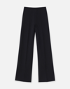 Lafayette 148 Responsible Wool Double Face Thames Pant In Black