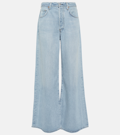 Citizens Of Humanity Beverly High-rise Bootcut Jeans In Blue