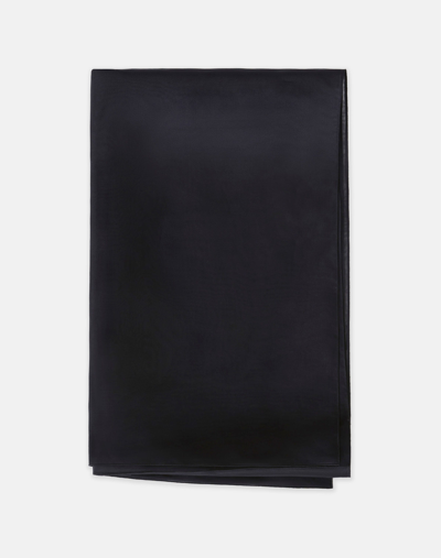 Lafayette 148 Silk Organza Stole In Black