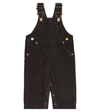 Bonpoint Hook-fastening Corduroy Dungarees In Black