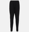 THE ROW TEREA COTTON JERSEY TAPERED PANTS