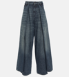 BALENCIAGA HIGH-RISE WIDE-LEG JEANS