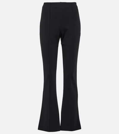 Wolford X Simkhai Intricate Pattern Flared Pants In Black