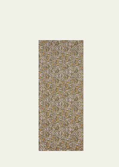 Summerill & Bishop Marble-print Tablecloth, 65" X 98" In Marble Multi