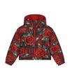 DOLCE & GABBANA KIDS FLORAL CHECK PADDED JACKET (2-6 YEARS)